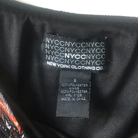 NYCC Flowy pattern midi skirt size S - Picture 9 of 9